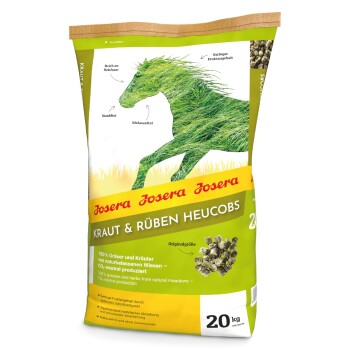 Josera Kraut & Rüben Heucobs 20 kg sonstige Pferdeartikel Produktbild