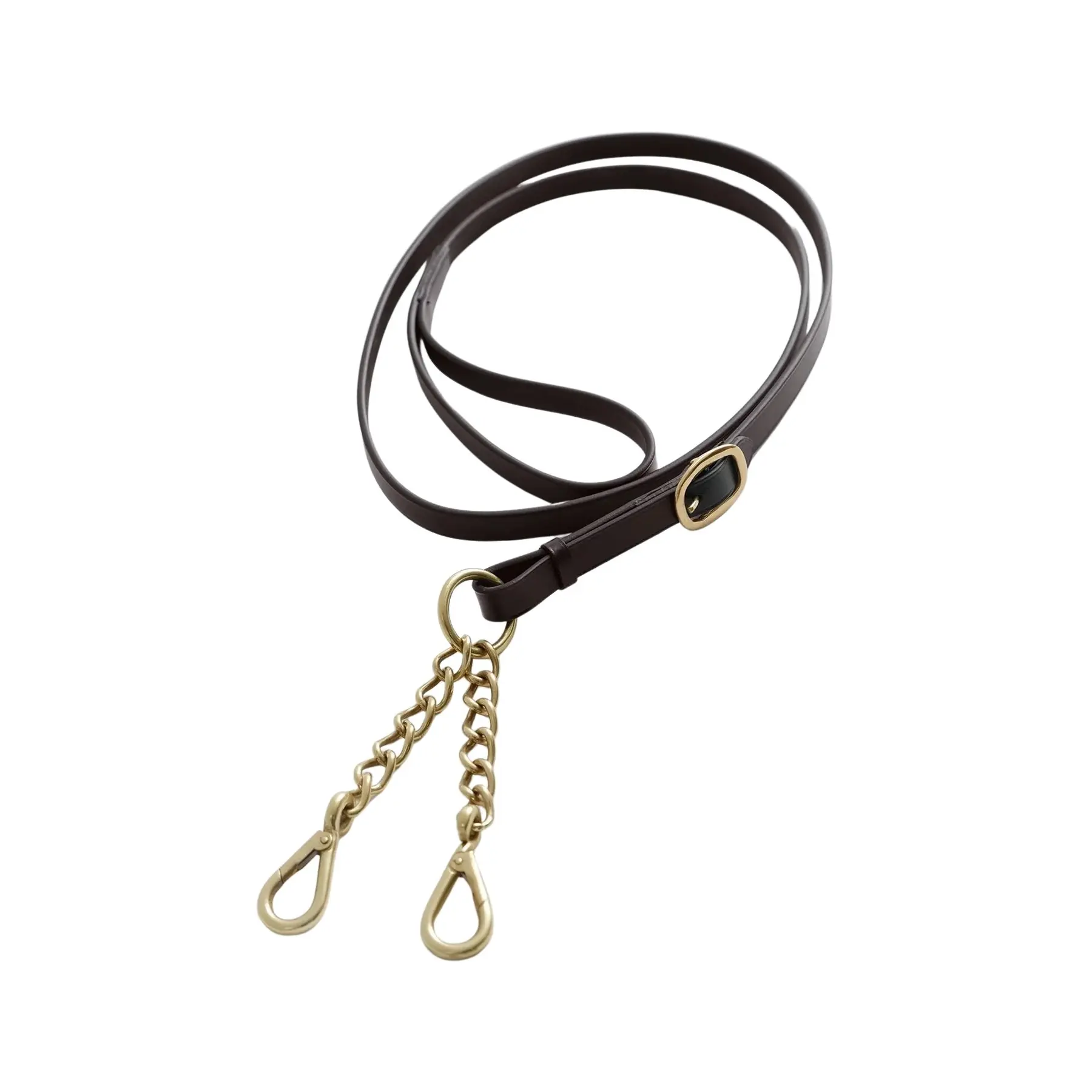 Leder-Präsentationszügel mit Ketten Premier Equine Zügel online kaufen