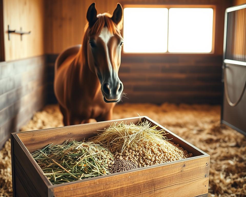 Artgerechte Pferdefütterung in Einzelhaltung