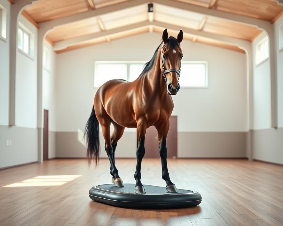 Balance Pad Training für Pferde