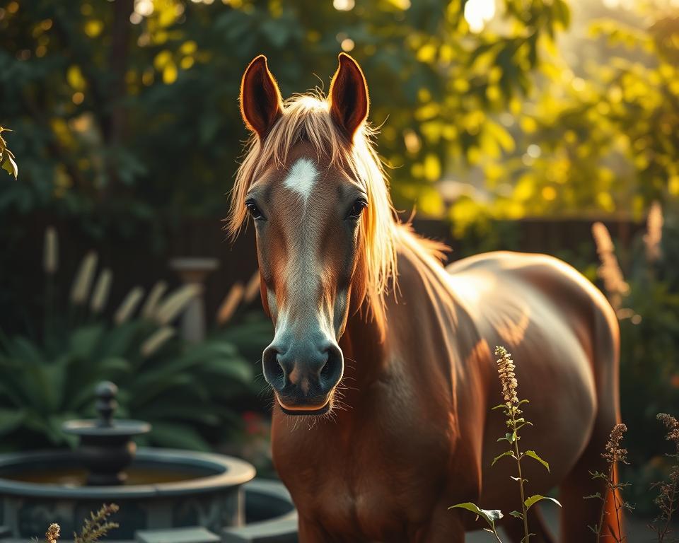 Beruhigende Methoden für Pferde