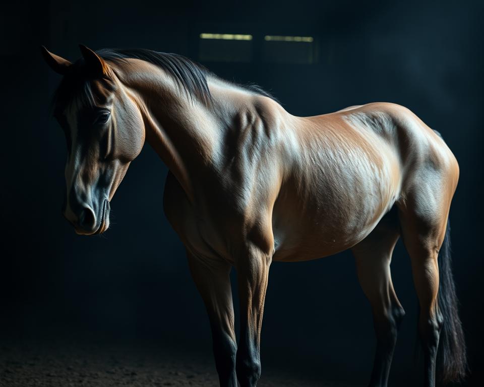 Cushing Pferd Muskelatrophie