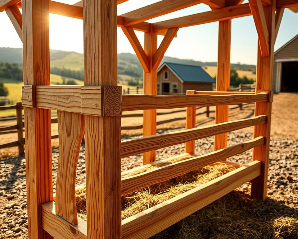 DIY Heuraufe Konstruktion