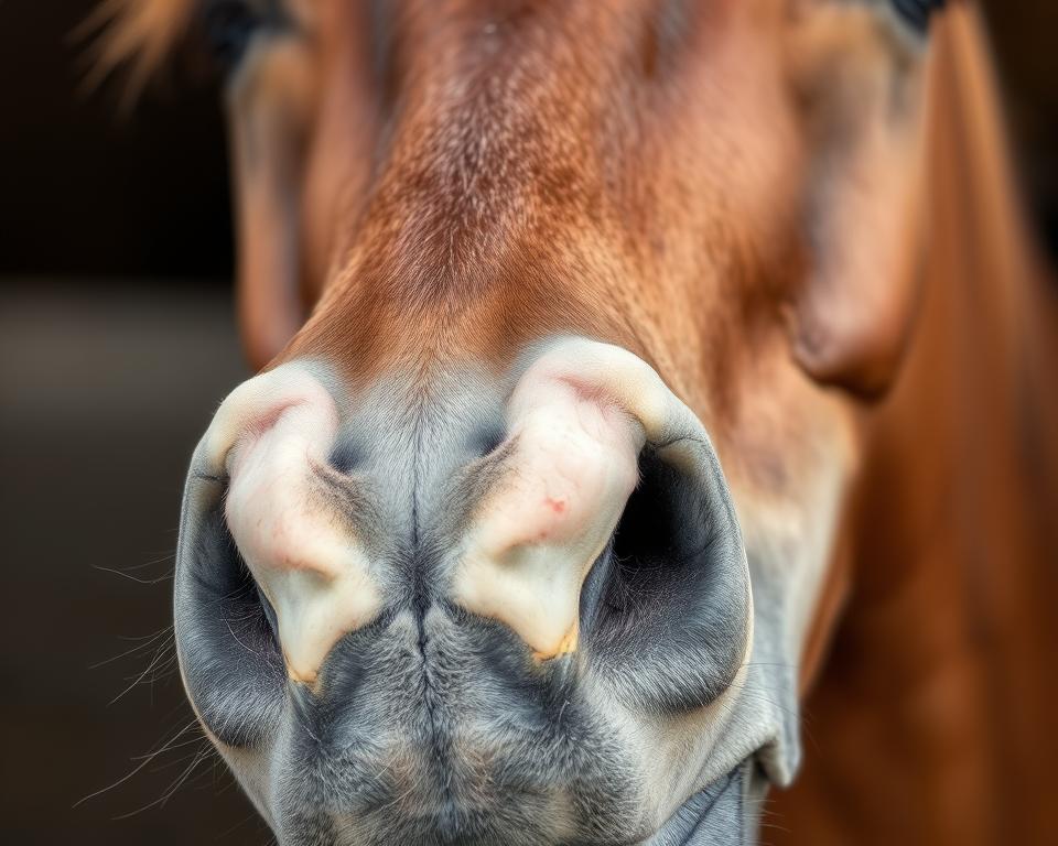 Druse Früherkennung bei Pferden