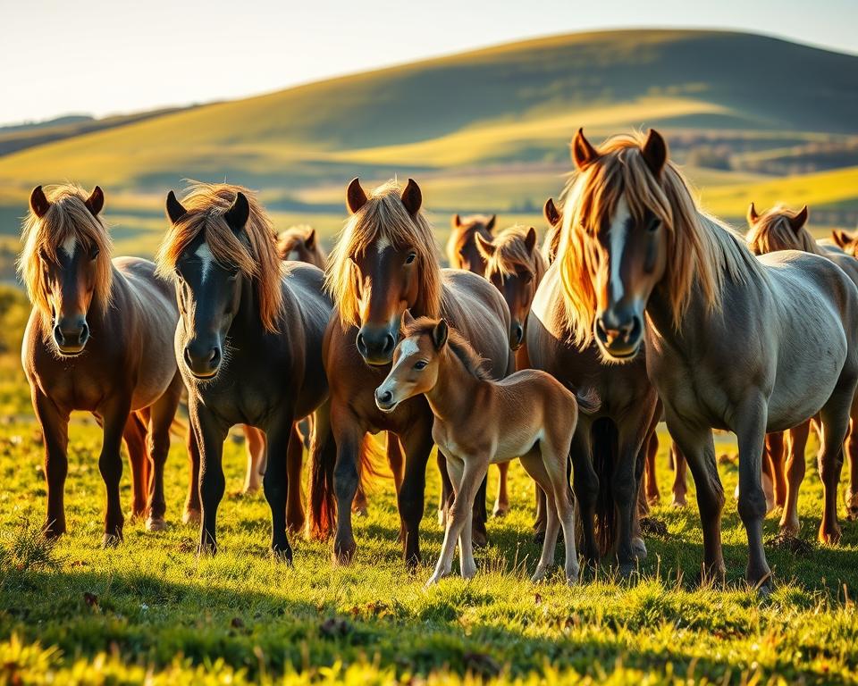 Dülmener Wildpferde Charakteristiken