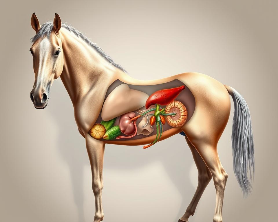 Entgiftungsorgane beim Pferd