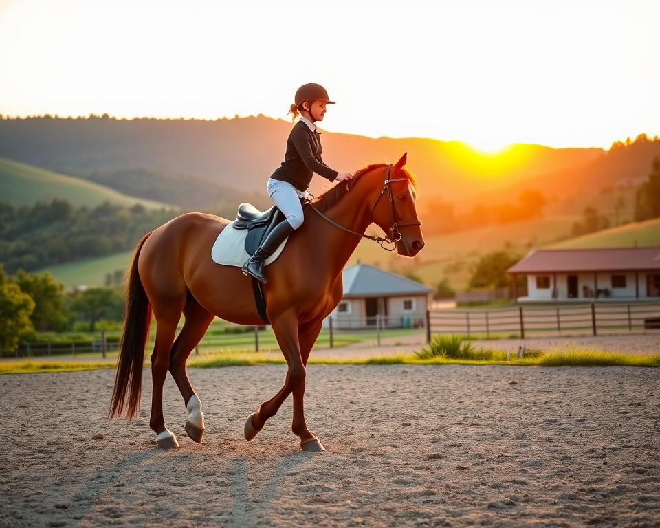 Erste Schritte Einreiten