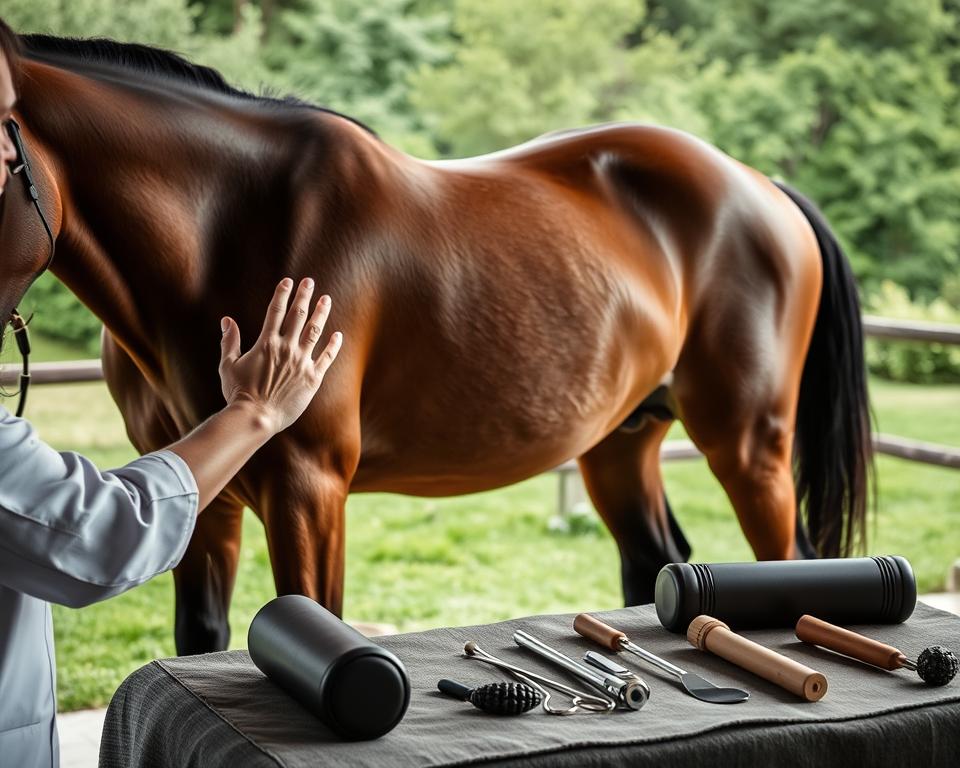 Faszienprävention beim Pferd