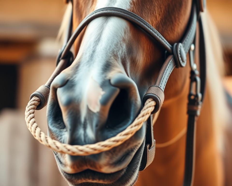 Gebisslose Zäumung Hackamore