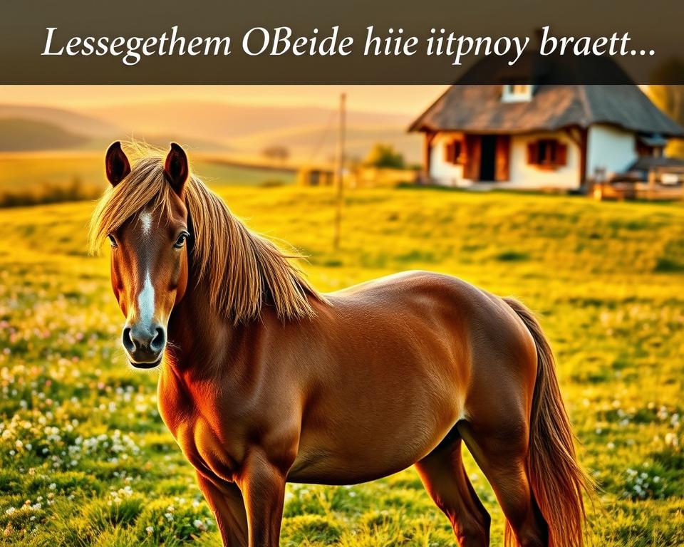 Geschichte Deutsches Reitpony Zucht