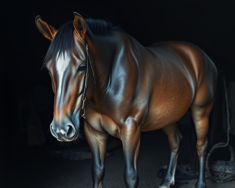 Gesundheitsrisiken bei Bewegungsmangel bei Pferden