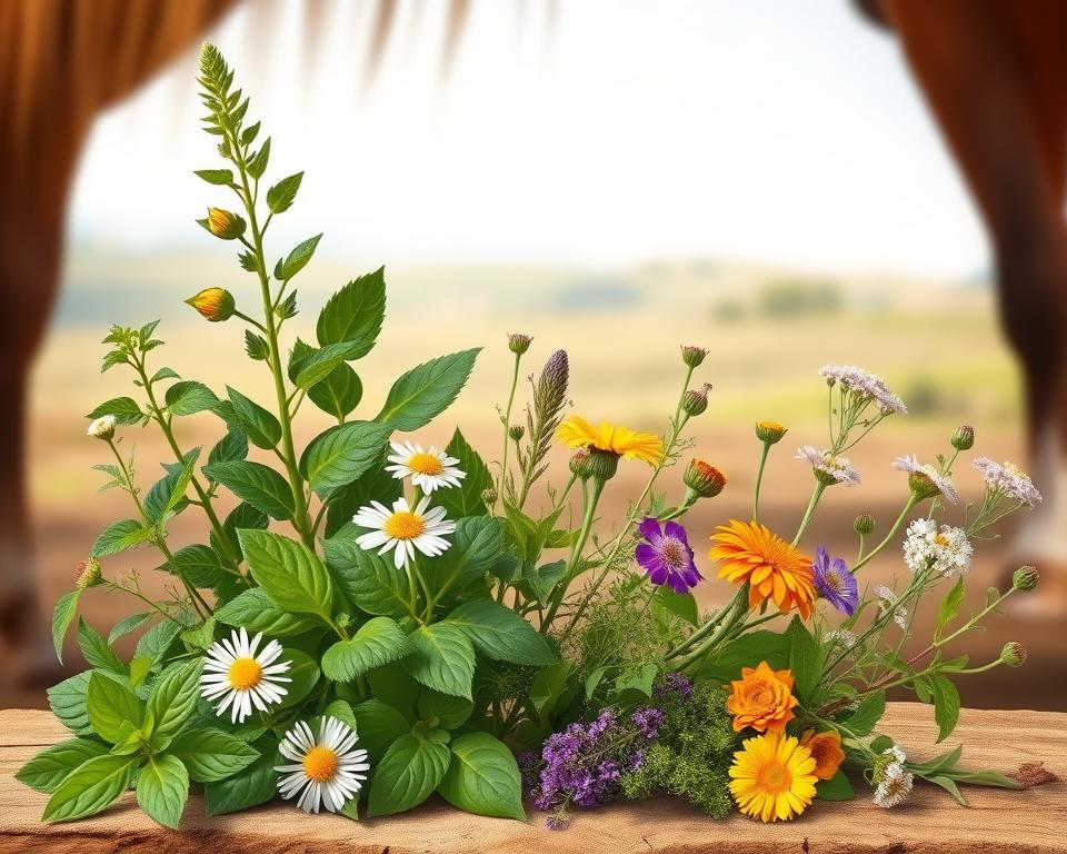 Heilkräuter für Pferde Entzündungsbehandlung