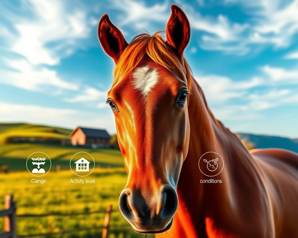 Heubedarf Faktoren für Pferde