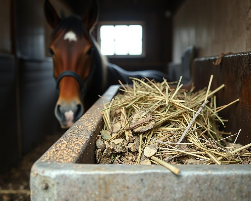 Heufütterung Fehler beim Pferdefutter