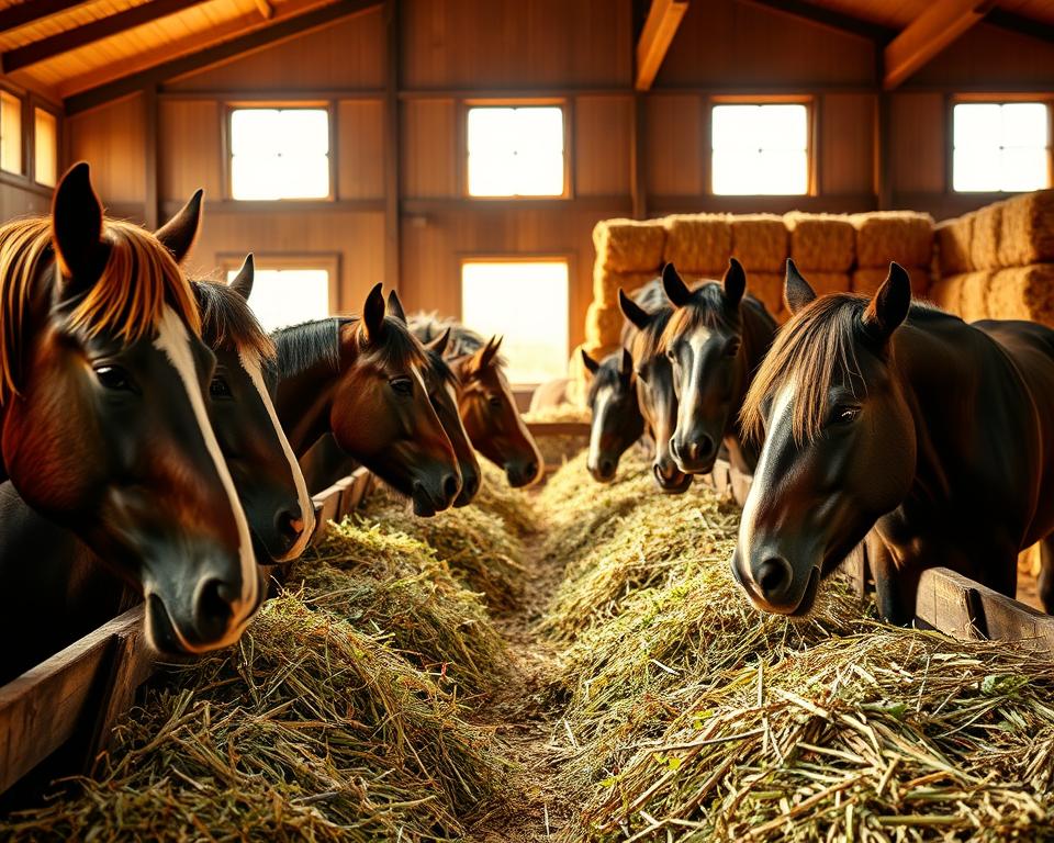 Heufütterung für Pferde Heufütterung für Pferde