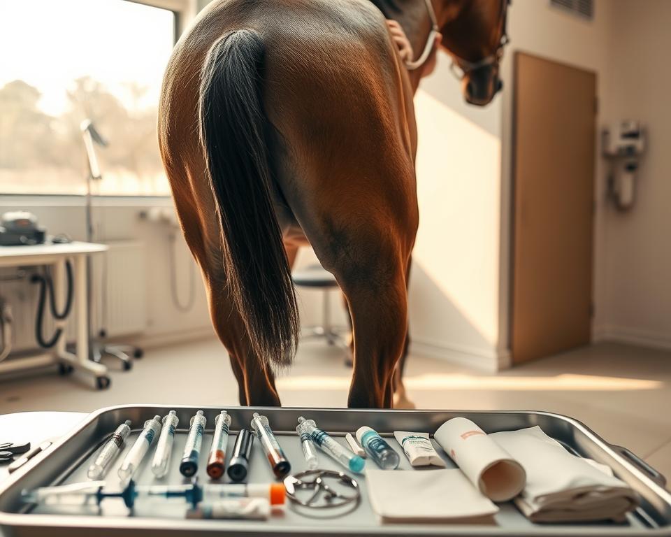 ISG-Behandlung beim Pferd