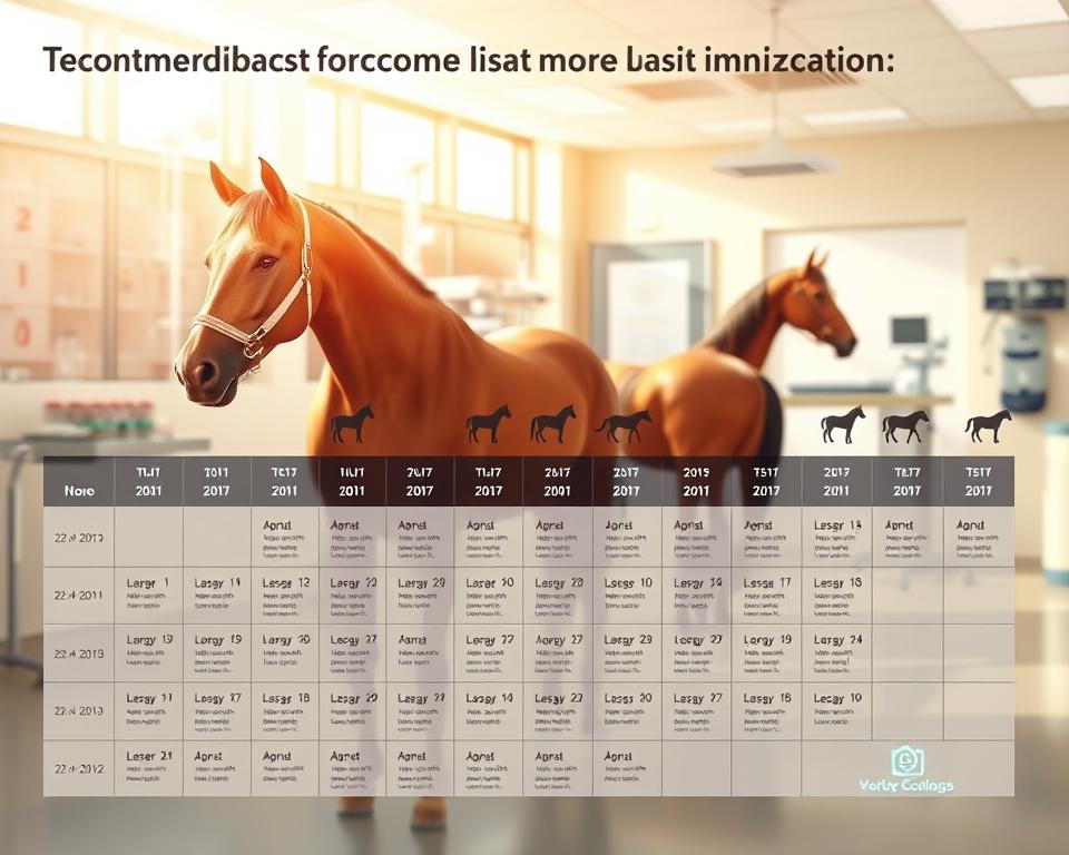 Impfzeitplan Pferd Grundimmunisierung