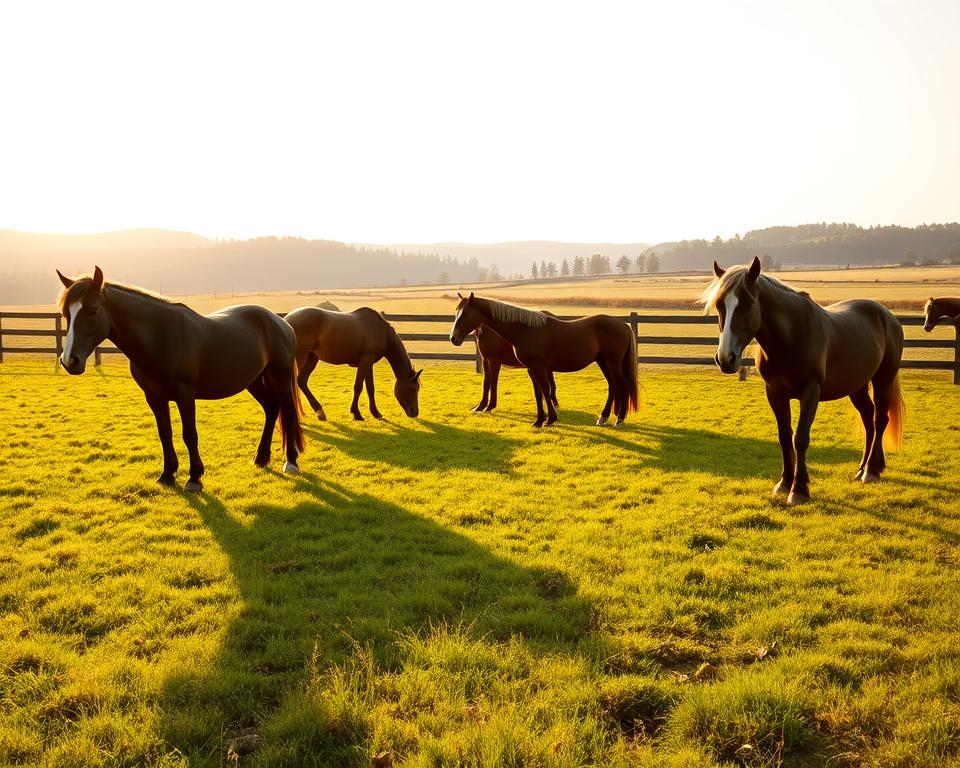 Kaltblutpferde Gesundheit und Haltung