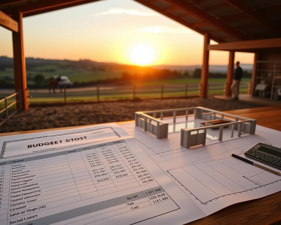 Kostenplanung Pferdestall