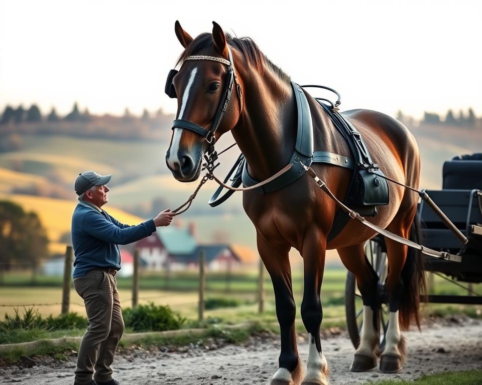 Kutschpferd Ausbildung