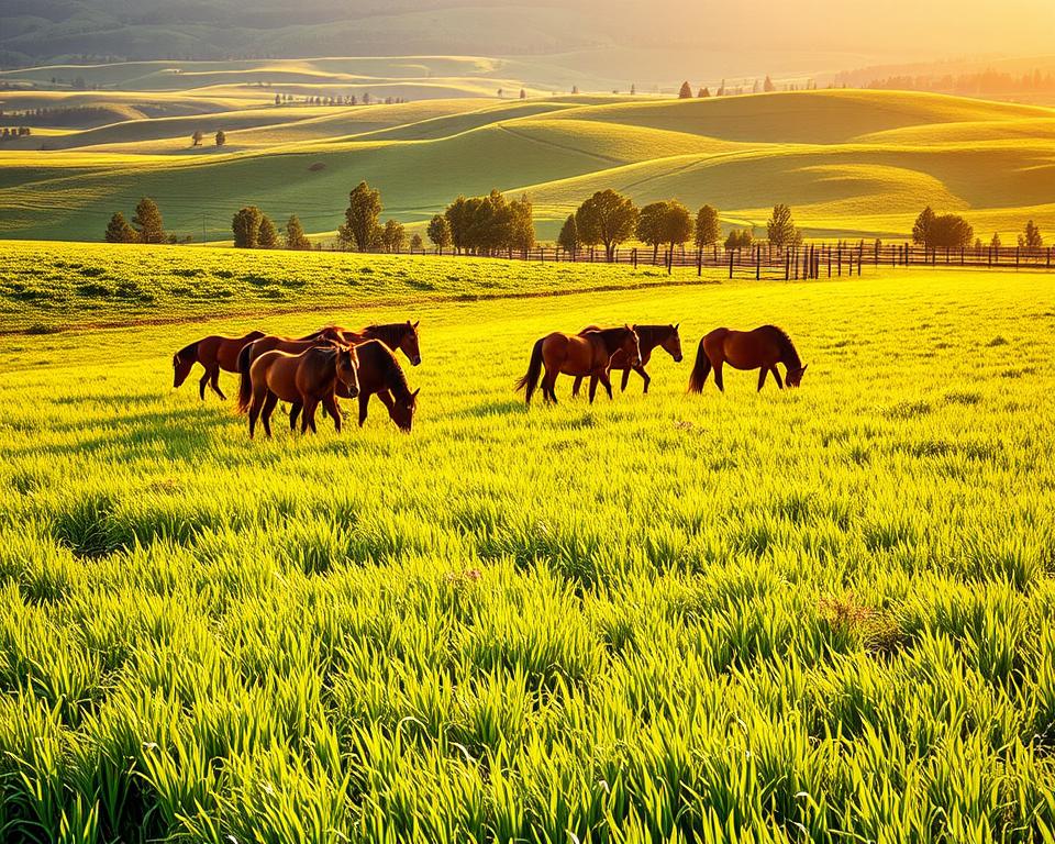 Luzerne Vorteile für Pferdernährung