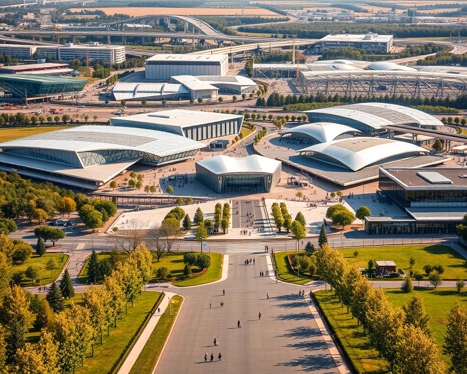 Messegelände Hamburg HansePferd Infrastruktur