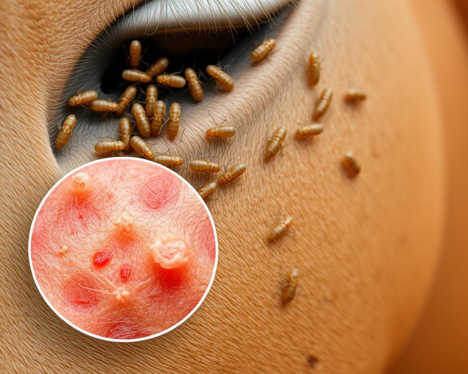 Milben Risikofaktoren beim Pferd