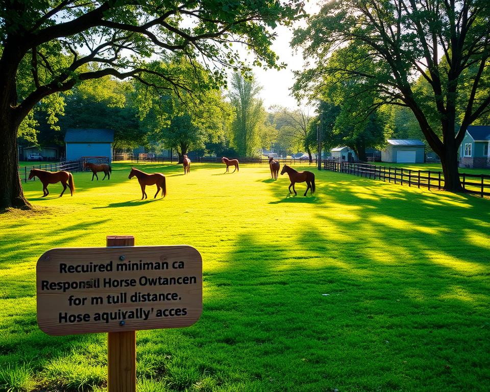 Mindestabstände Pferdehaltung Mindestabstände Pferdehaltung