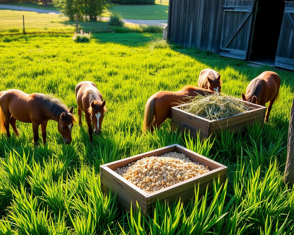 Mini-Pferde Ernährung und Gesundheit