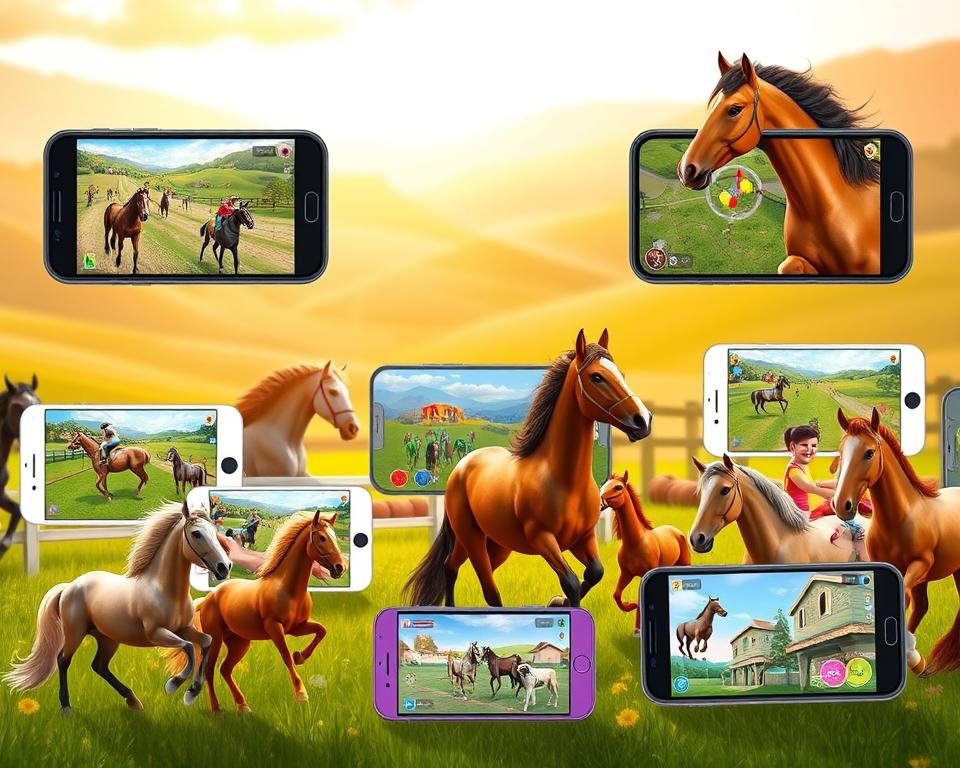 Mobile Pferdespiele und Pferde-Apps