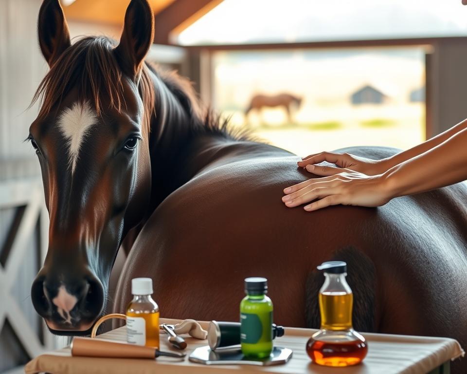 Muskelentspannung beim Pferd Behandlungsmethoden