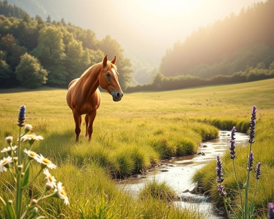 Natürliche Beruhigungsmittel für Pferde