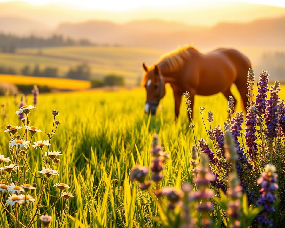 Natürliche Bronchodilatatoren für Pferde