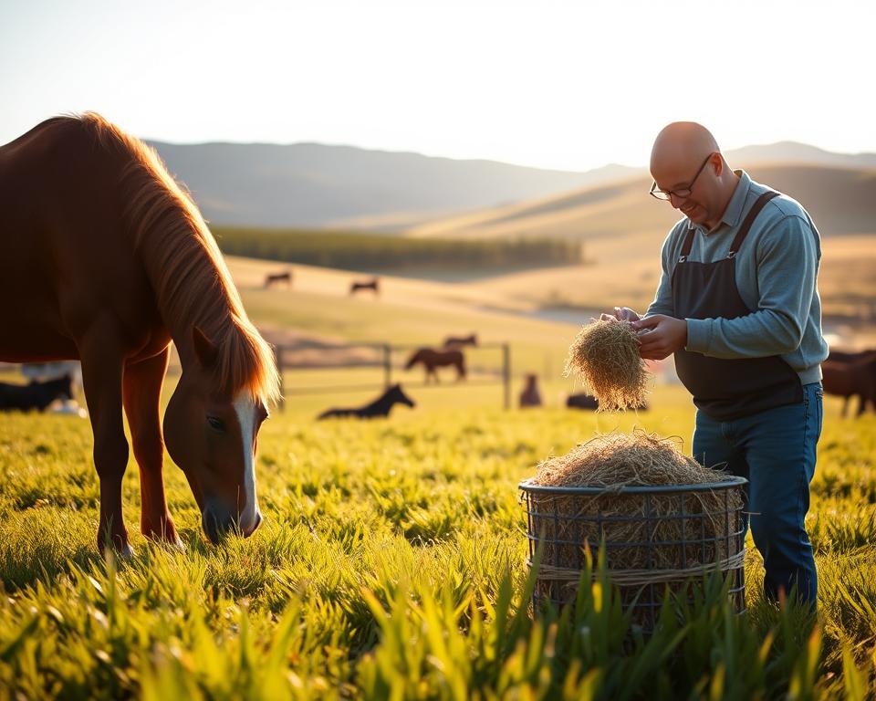 Optimale Fütterungszeiten Pferde