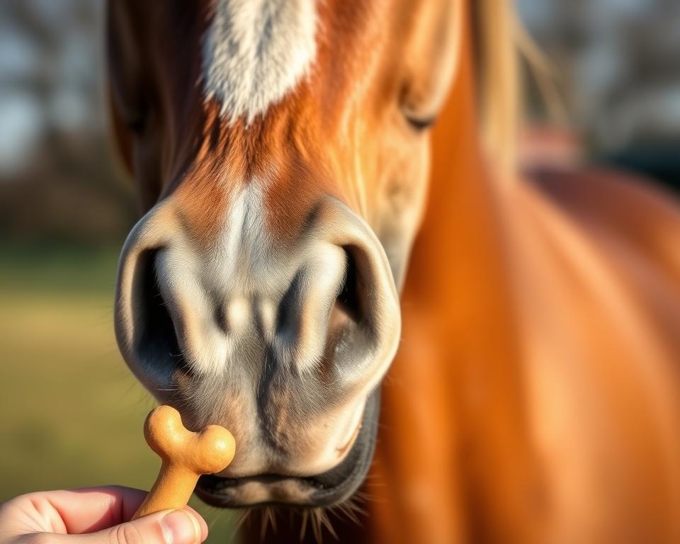 Pferd Leckerli Training Belohnungssystem