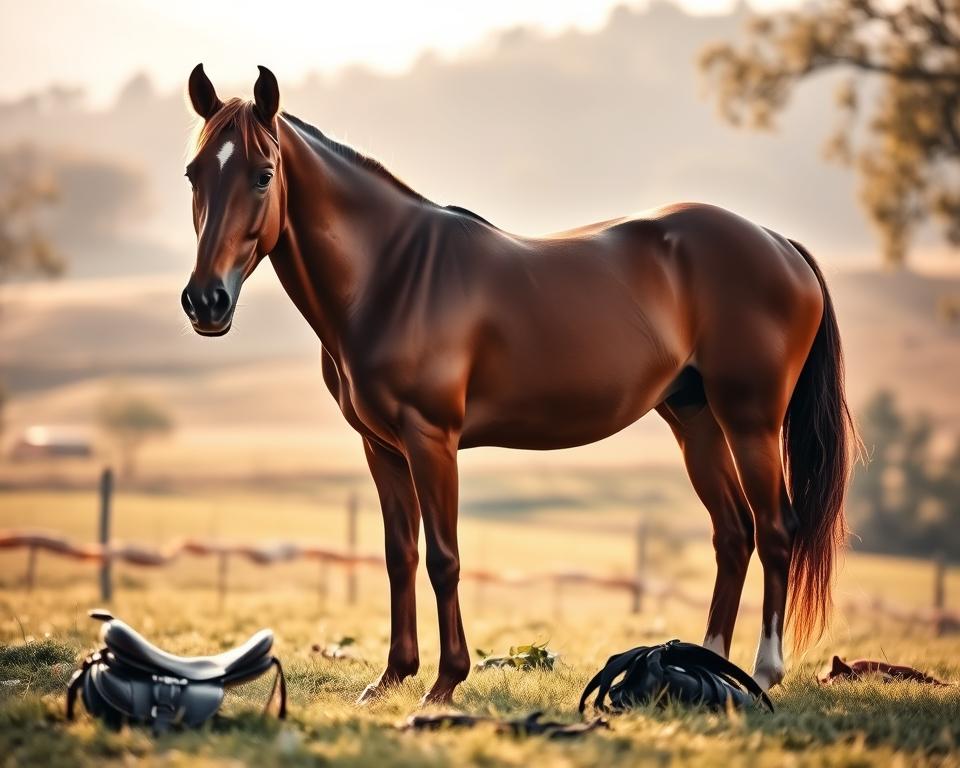 Pferd Tagesbelastung und Reitdauer