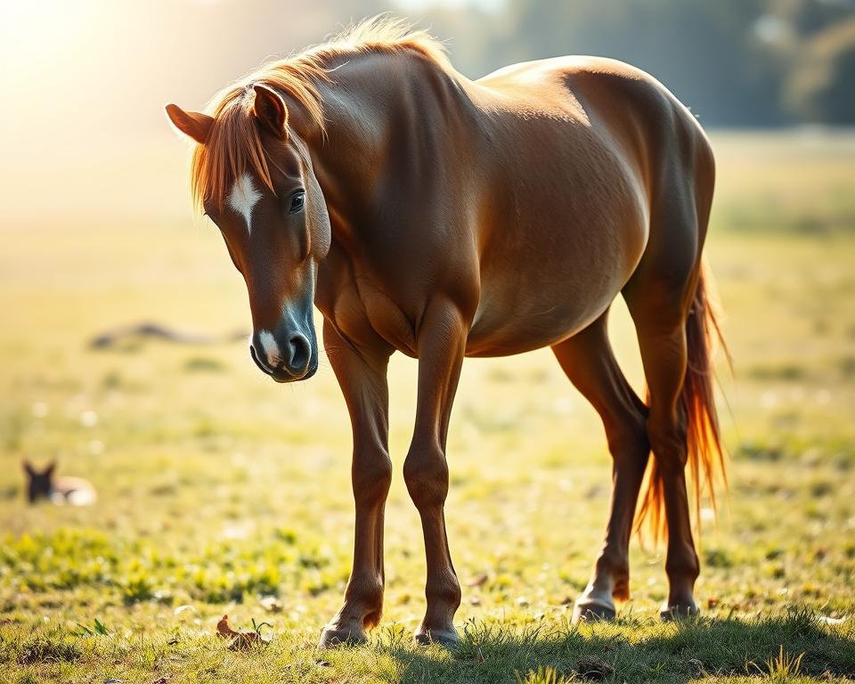 Pferd mit Gelenkproblemen