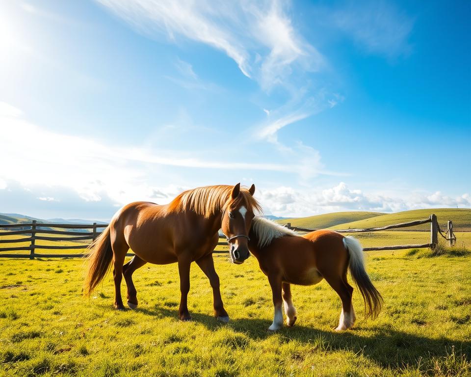 Pferd und Shetty Aktivitäten
