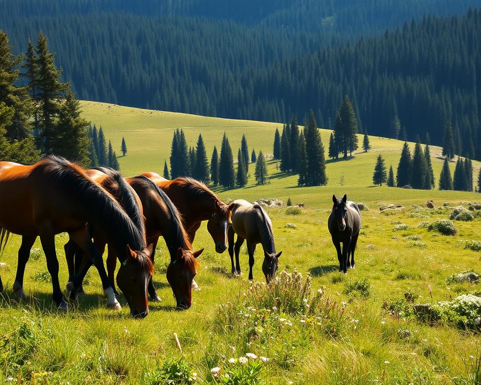 Pferde in Wolfsgebieten Weidehaltung Pferde in Wolfsgebieten Weidehaltung