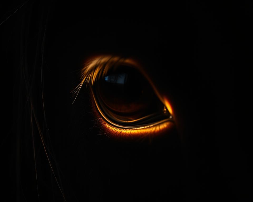 Pferdeauge Nachtsicht