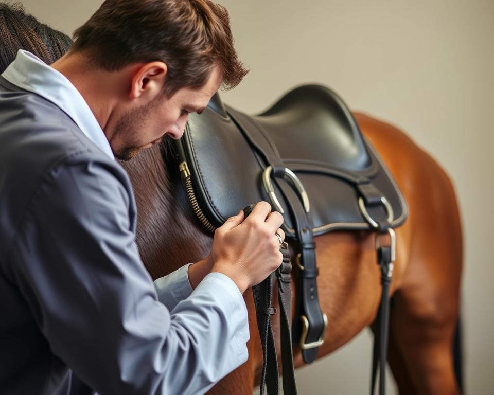 Pferdeausrüstung Sattelcheck