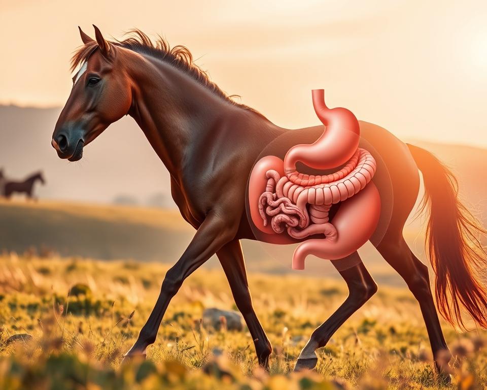 Pferdebewegung und Verdauung Pferdebewegung und Verdauung