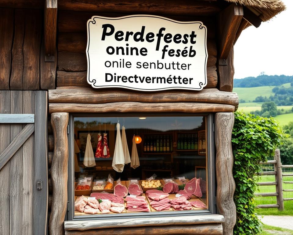 Pferdefleisch online bestellen Direktvermarkter