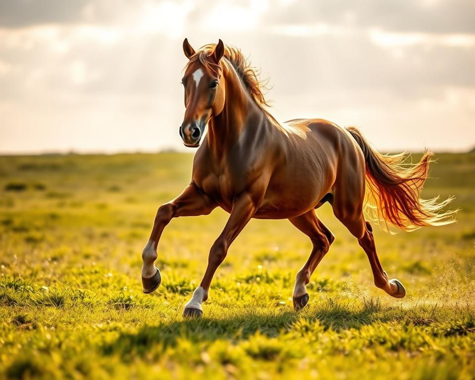 Pferdegalopp Bewegungsablauf