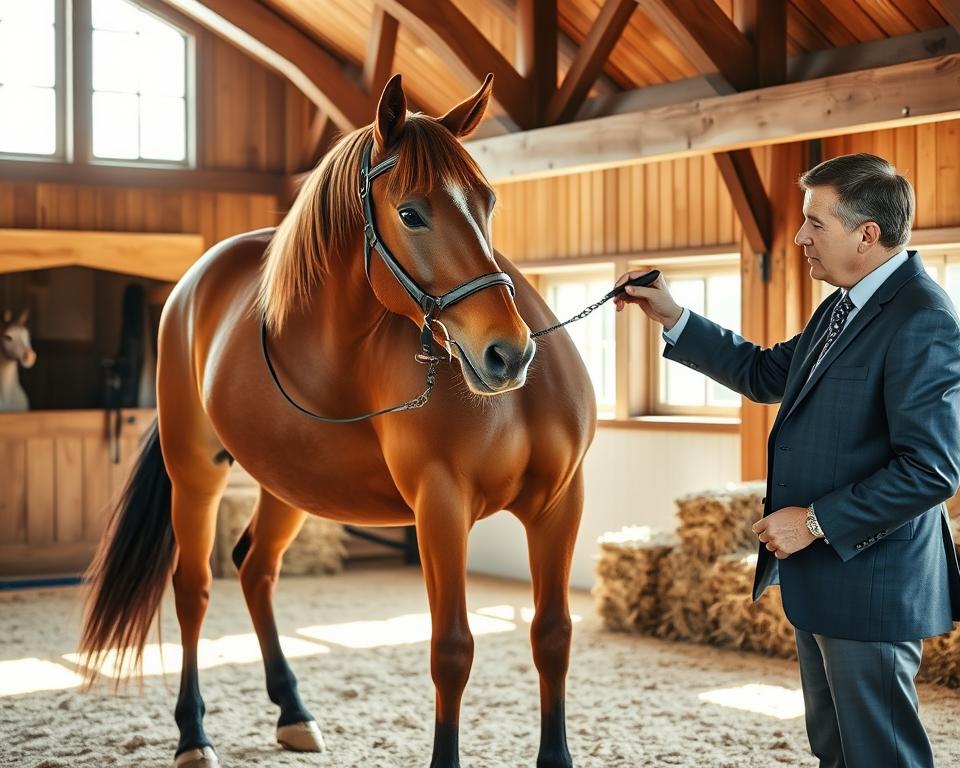 Pferdegutachter bei der Wertermittlung