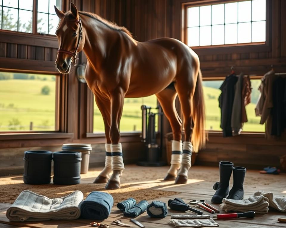 Pferdehaltung und Schwellungsprävention