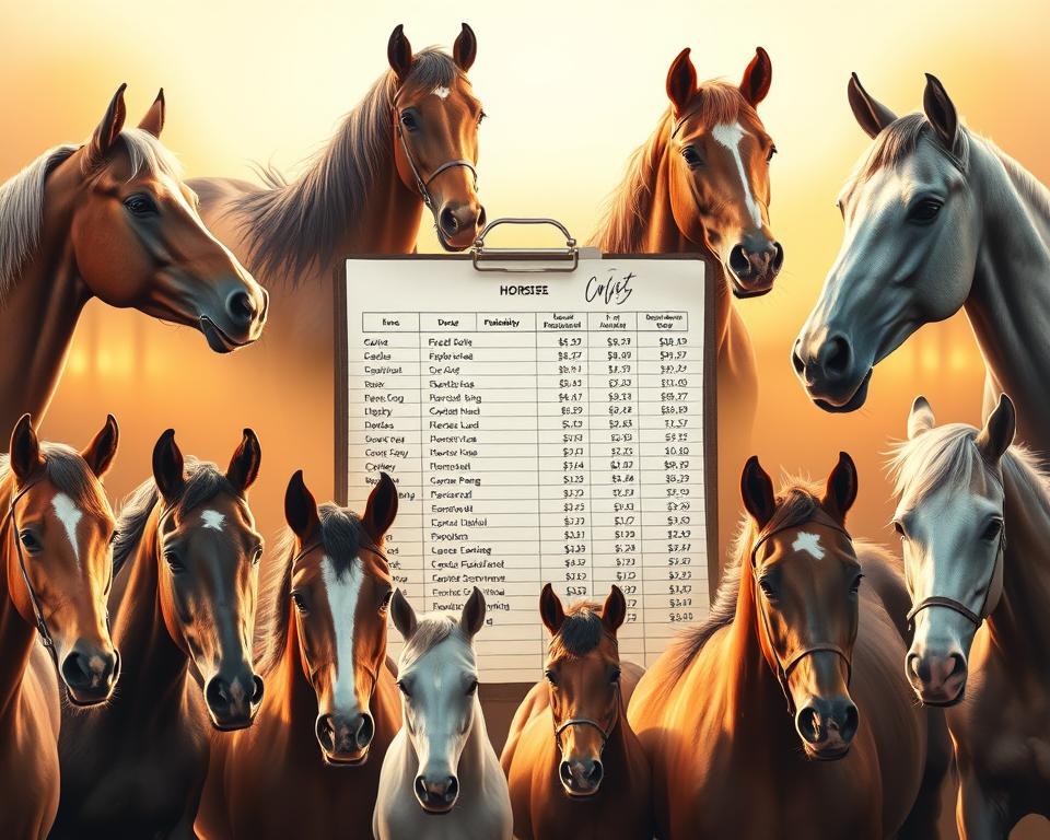 Pferdekaufpreis und Pferderassen Kosten