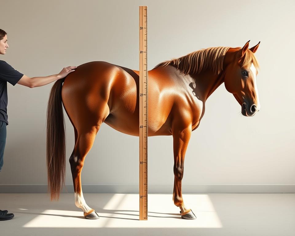 Pferdemessung Stockmaß