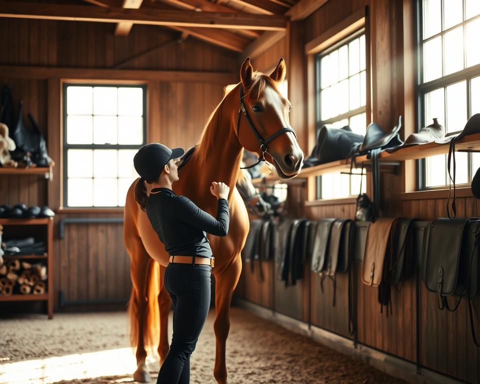 Pferdepflege und Reitverantwortung