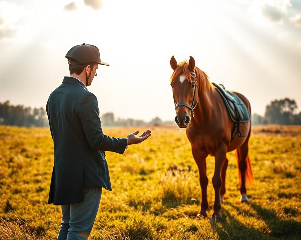 Pferdesicherheit bei Annäherung